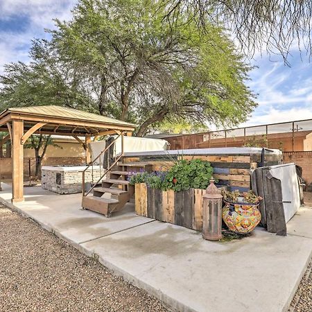 Pet-Friendly Tucson Casita Shared Hot Tub And Porchヴィラ エクステリア 写真