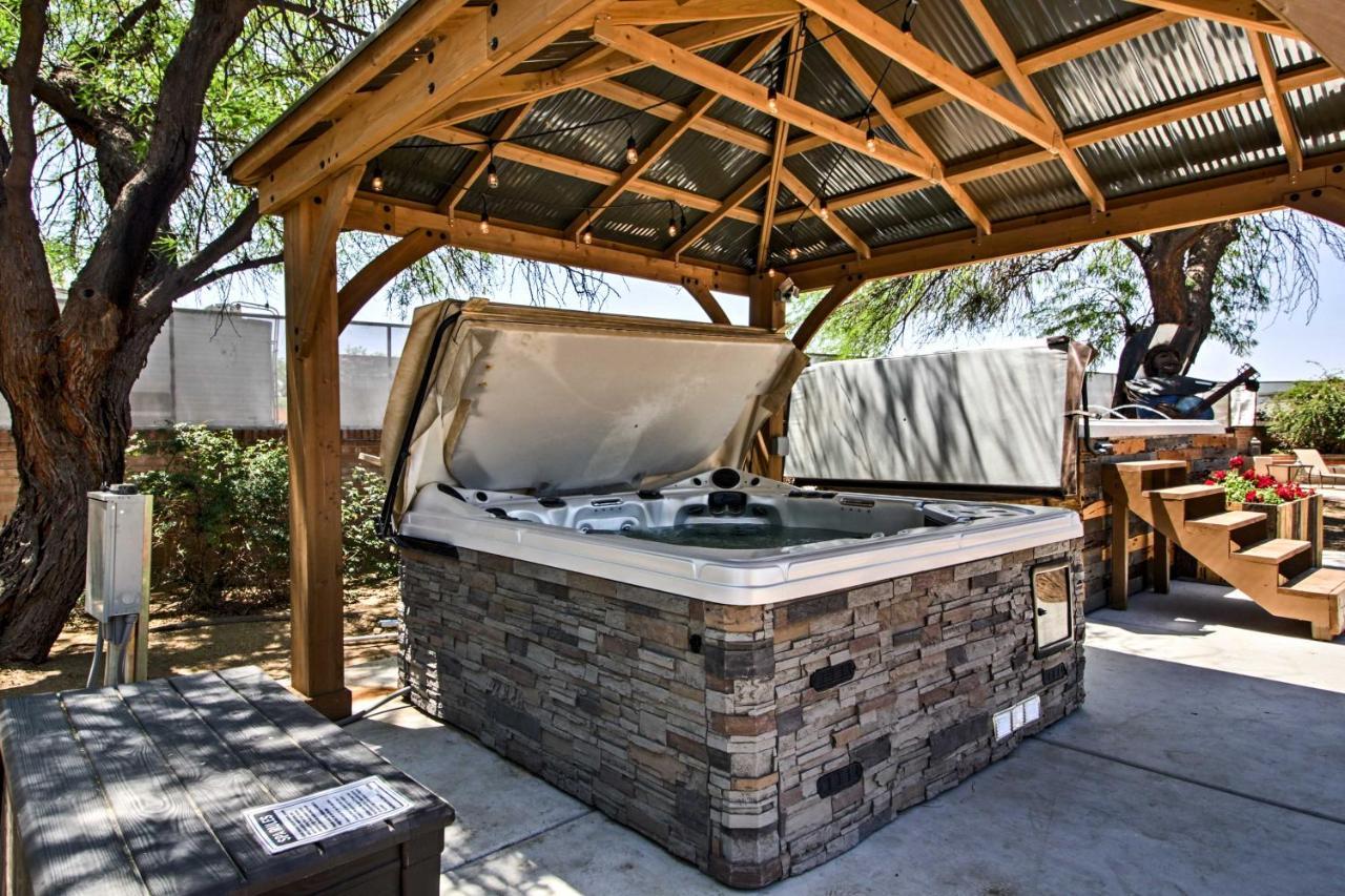 Pet-Friendly Tucson Casita Shared Hot Tub And Porchヴィラ エクステリア 写真
