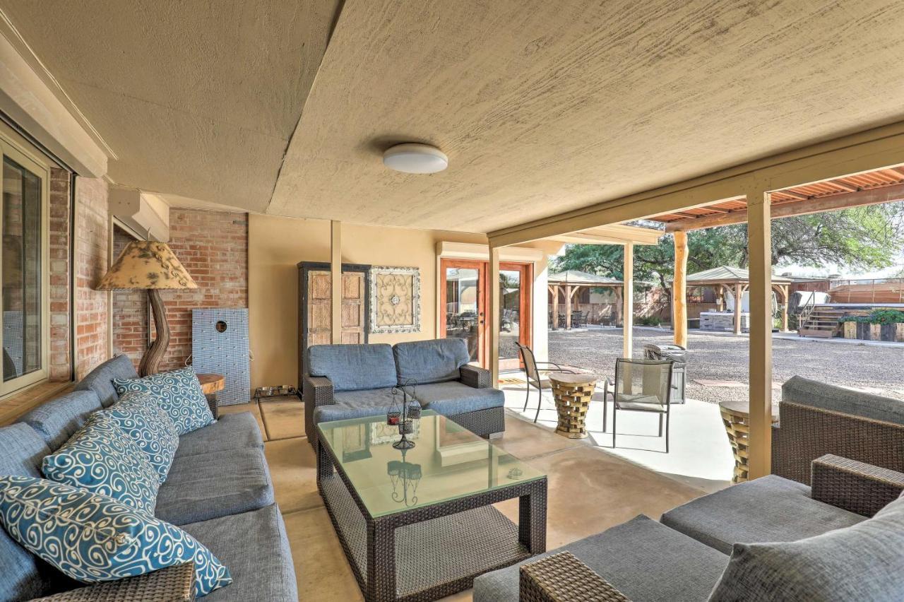 Pet-Friendly Tucson Casita Shared Hot Tub And Porchヴィラ エクステリア 写真