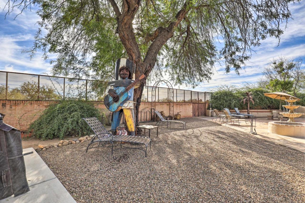 Pet-Friendly Tucson Casita Shared Hot Tub And Porchヴィラ エクステリア 写真