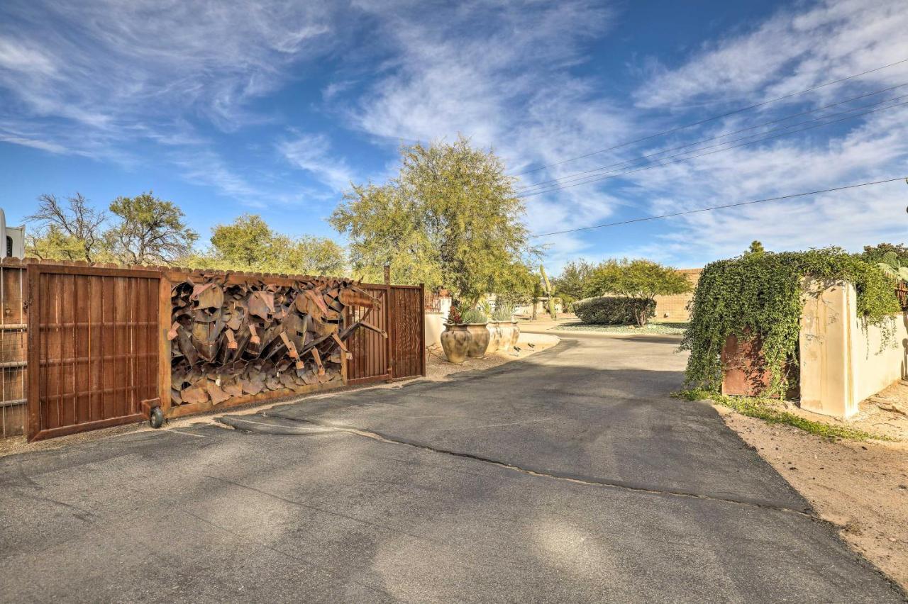 Pet-Friendly Tucson Casita Shared Hot Tub And Porchヴィラ エクステリア 写真