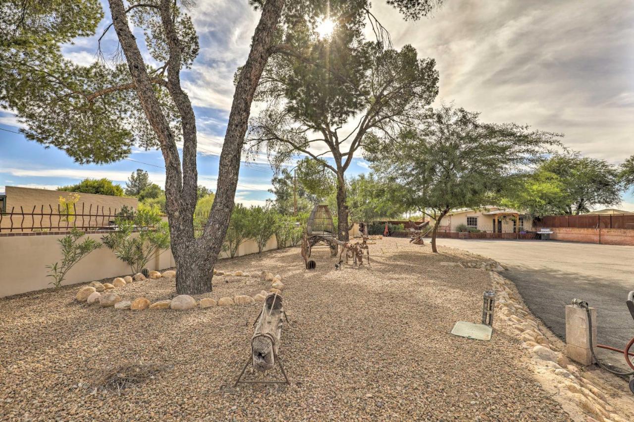Pet-Friendly Tucson Casita Shared Hot Tub And Porchヴィラ エクステリア 写真