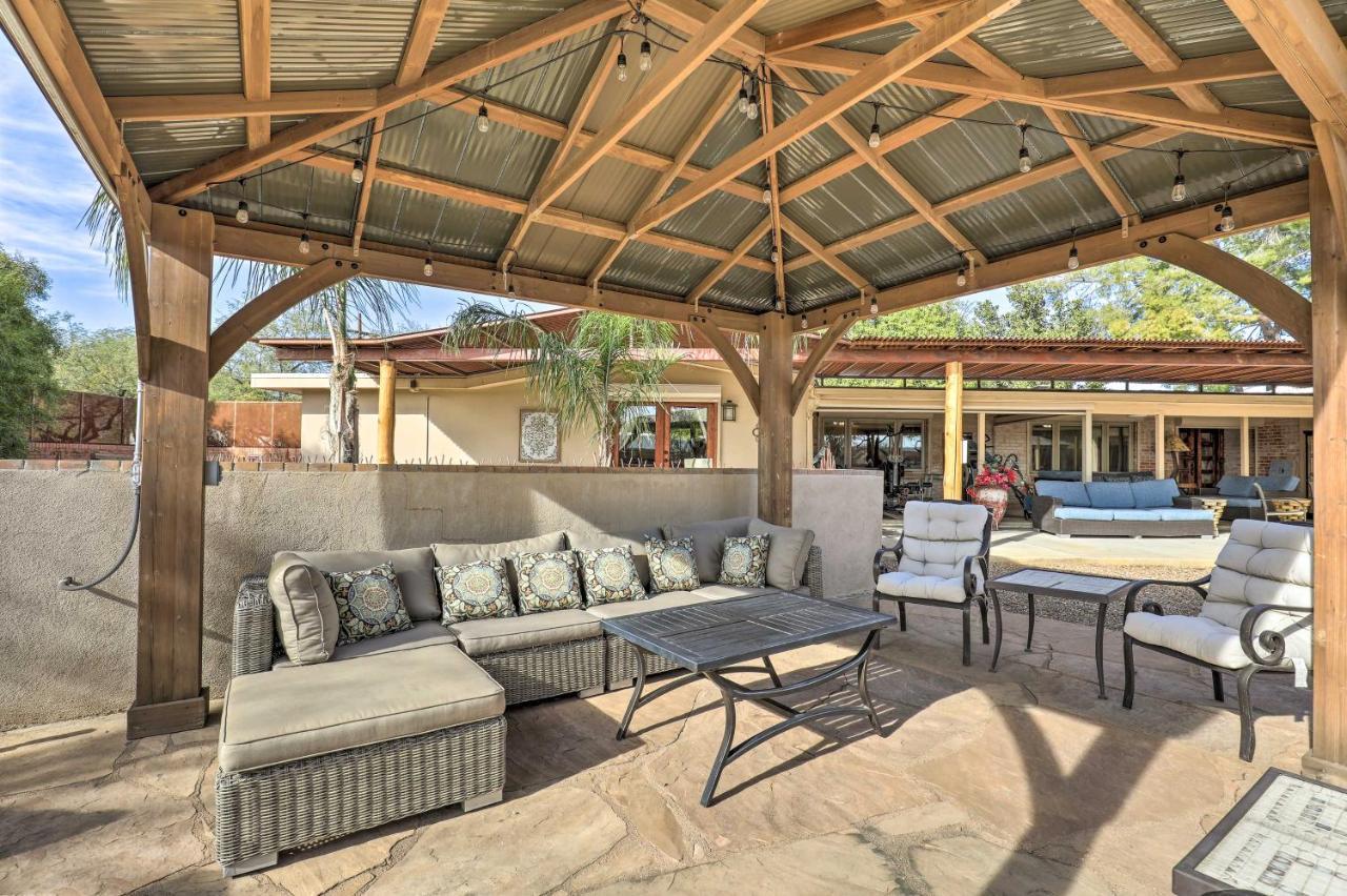 Pet-Friendly Tucson Casita Shared Hot Tub And Porchヴィラ エクステリア 写真