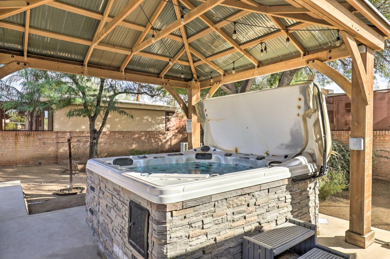 Pet-Friendly Tucson Casita Shared Hot Tub And Porchヴィラ エクステリア 写真