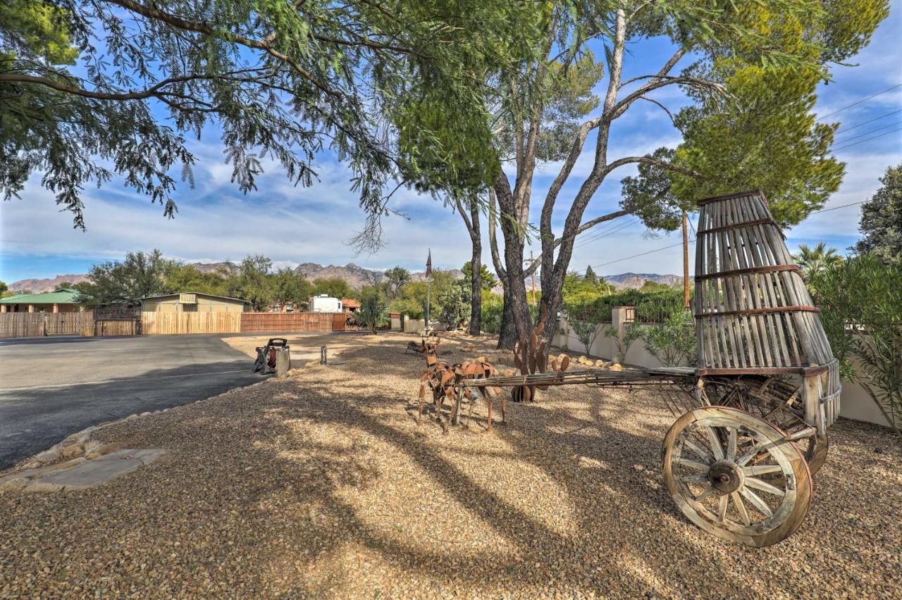 Pet-Friendly Tucson Casita Shared Hot Tub And Porchヴィラ エクステリア 写真